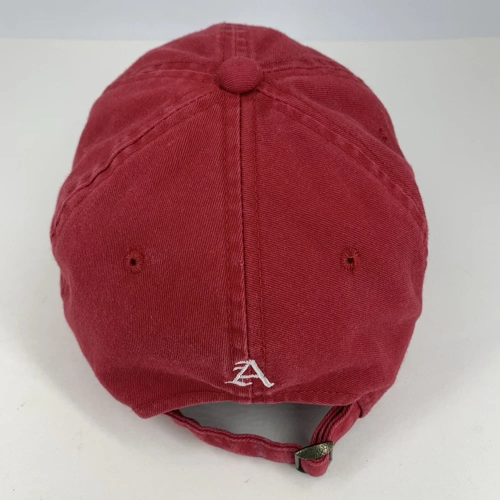 Arkansas 1871 Hat Razorbacks Hogs Red Starter Adjustable Strapback Baseball Cap
